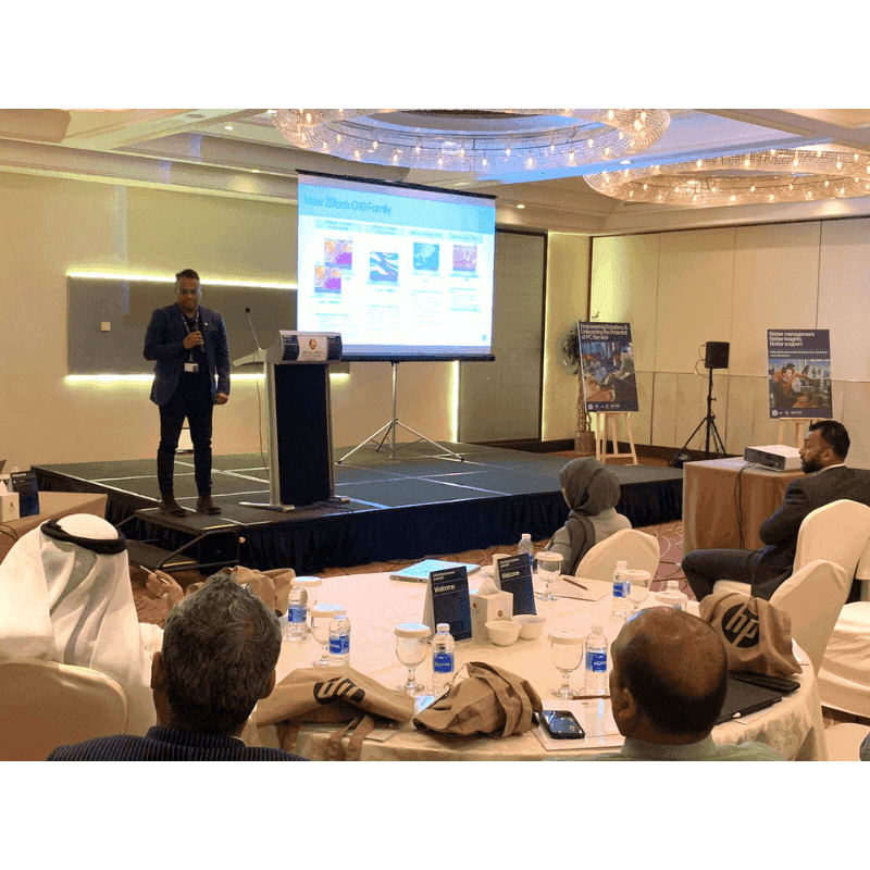 ACME HP Unlocking Business Potentials event at Gulf Hotel January 2024